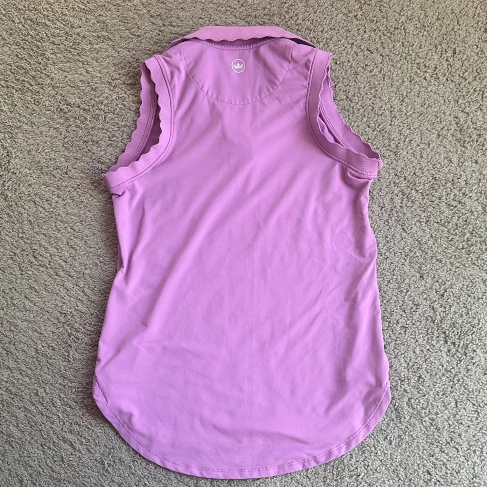 Peter Millar Sleeveless Button Polo Size XS - Picture 2 of 8